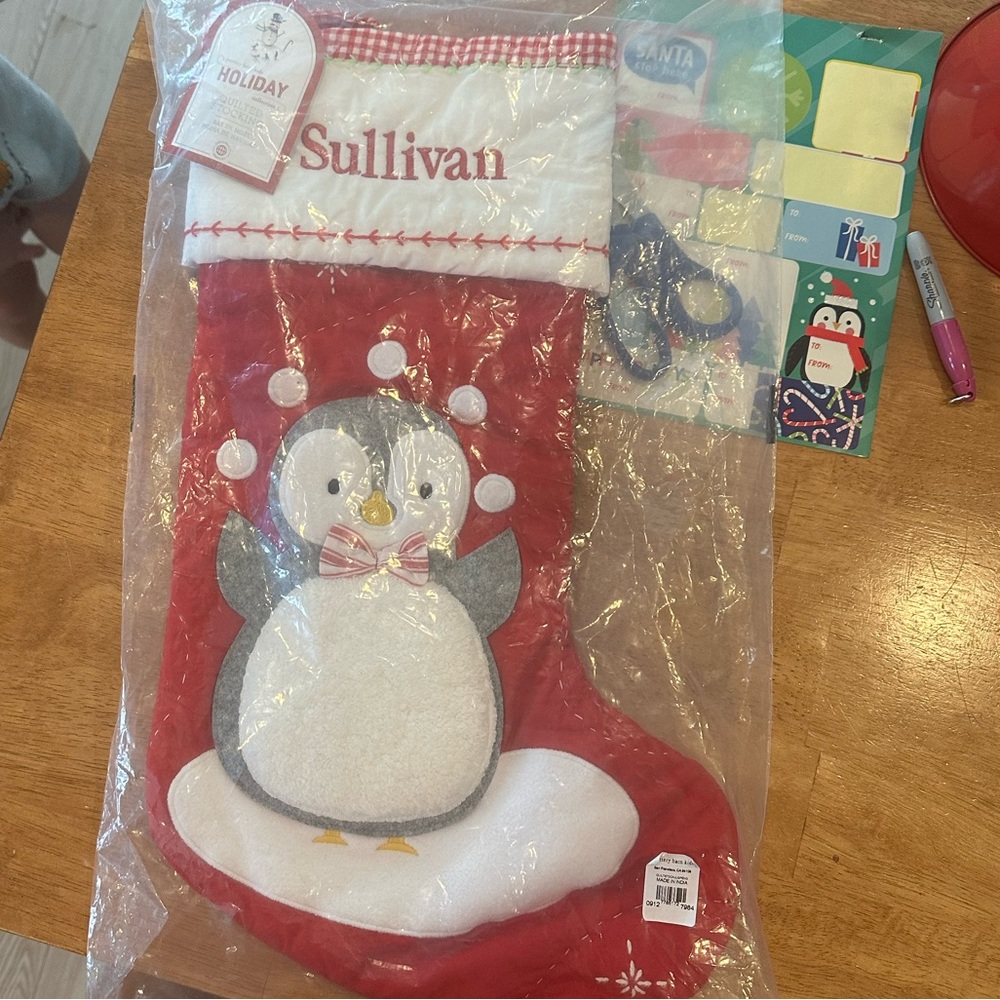 POTTERY BARN KIDS • quilted stocking